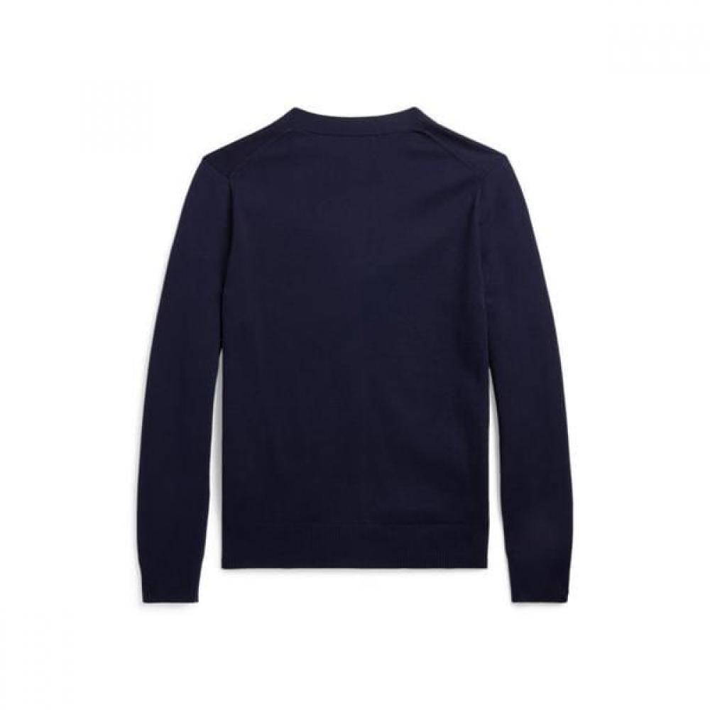 Polo Ralph Lauren Хлопковый кардиган на мальчика с V-образным вырезом