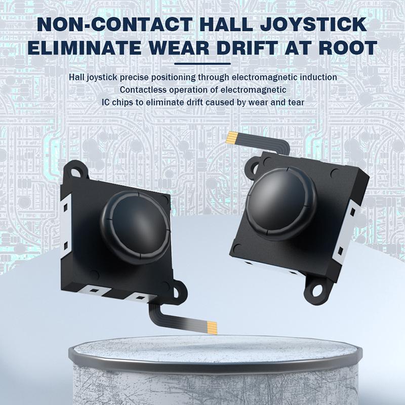1 шт. Джойстик на эффекте Холла для Switch/Lite/Oled Joycon Аналоговый стик для большого пальца Без дрифта Магнитный стик Холла