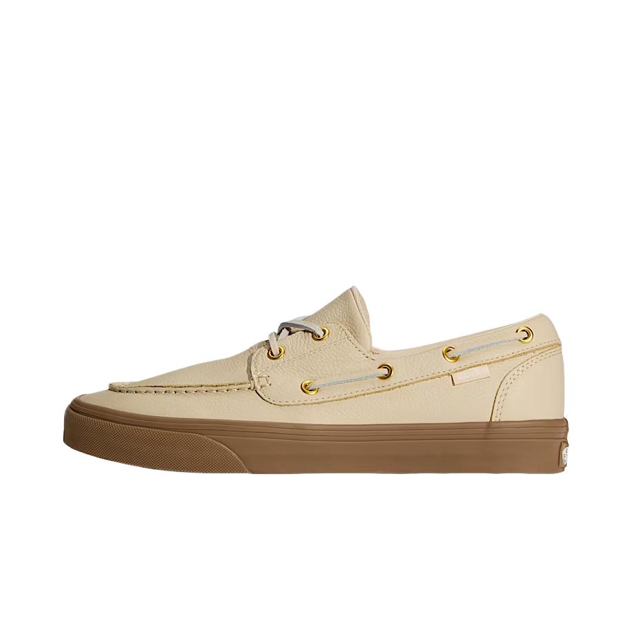 Vans Унисекс кожаные туфли на 2 люверса VN000Z11TAN