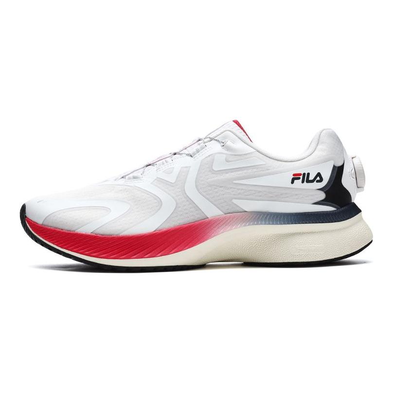 Fila Легкая атлетика Энергия Удобная ткань Низкие Повседневные Кроссовки для бега Мужские кроссовки FILA-Белый A12M241110FWT