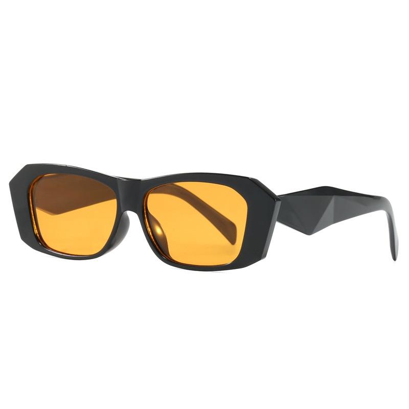 Square Sunglasses Fashion Unique Designer Men Women Cool Shade Outdoor Black White Frame Luxury Eyewear Uv400