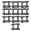 10Pcs 428 Chain Buckle Master Link Steel Motorcycle Chain Connection Links Joint Connector