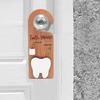 Yousheng Wooden Tooth Holder Door Hanger Lost Teeth Pick-up Drop-Off Door Holder Knob Hanging Decoration Kids Room Decoration Boys Girls Encourage