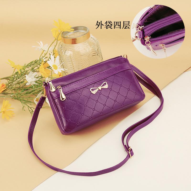 Guangzhou Bags Women's Summer Large-capacity Women's Bags Fashion Shoulder Messenger Bags Multi-layer Lightweight Medium and Small Bags