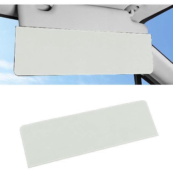 Car Sun Visor Extender, Anti-Glare Sunvisor Extension Shade Attachment for Safe Driving, Clip-on Auto Sunshade Attachment for Safe Driving, Fits Most