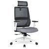 Fotel Biurowy Ergonomiczny Obrotowy Nicki Szary Nowoczesny