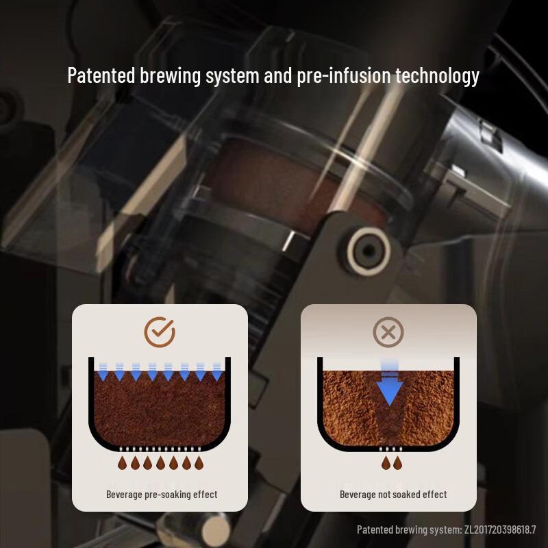 Dr. Coffee F11 Automatic Espresso & Americano Machine with Water Tank