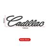3D Metal Letter Car Tail Sticker Fender Side Trunk Badge For Cadillac ATS BLS AS29 CTS EXT SLR SRX STS XT4 XTS XT6 Escalade Deville