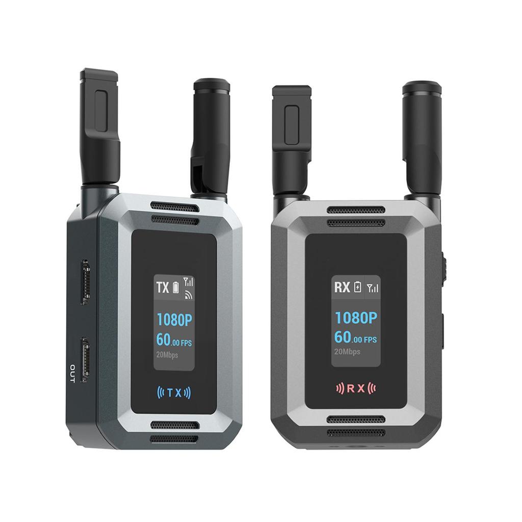 Wireless Video Transmitter and Receiver 1080P 60fps Real Time Monitoring 300m Distance 40ms Low Latency