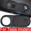 Чехлы для камеры Tesla Model 3 Y, блокатор слайдов для веб-камеры, защита от зависания, раздвижная крышка камеры для ПК, ноутбука