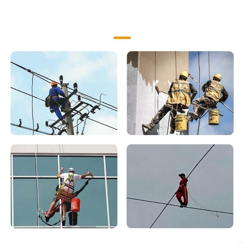 Гибкий тросовый блок-ролик с поворотным блоком, долговечный тяговый колесный блок-ролик, ролики для легкого подъема и перемещения