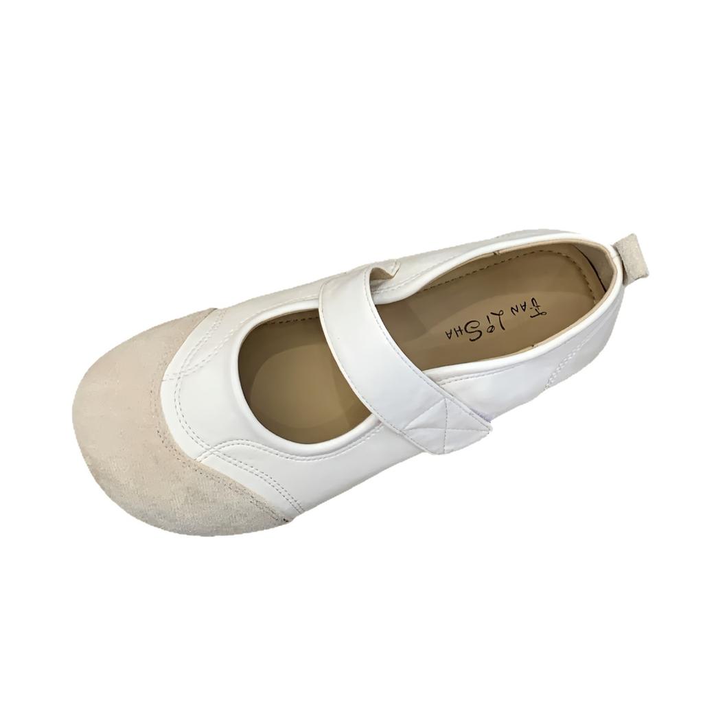 French Single Shoes Women's 2025 New Summer Soft Sole Not Tired Feet Flat Mary Jane Women's Shoes with Skirts Doudou Shoes