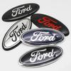 New 2026 Car Sticker Ford New 2025 Hot 12.5~22.5cm Car Front Grille Logo Hood Sticker Trunk Accessories For Ford Focus mk2 mk3 F