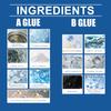 Jaysuing Tile Repair Paste Toilet Marble Floor Tile Pit Repair Crack Patching Hole Bonding Paste