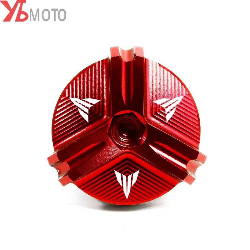Новинка для YAMAHA MT07 MT 07 2022 MT-07 FZ07 2014-2023 аксессуары для мотоцикла алюминиевая крышка маслозаливной горловины защита двигателя