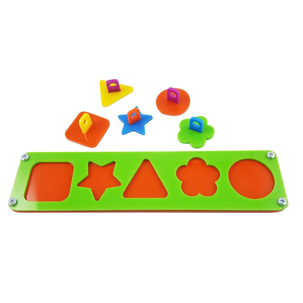 Different Shapes Building Blocks Parrot Bird Educational Intelligent Training Toy