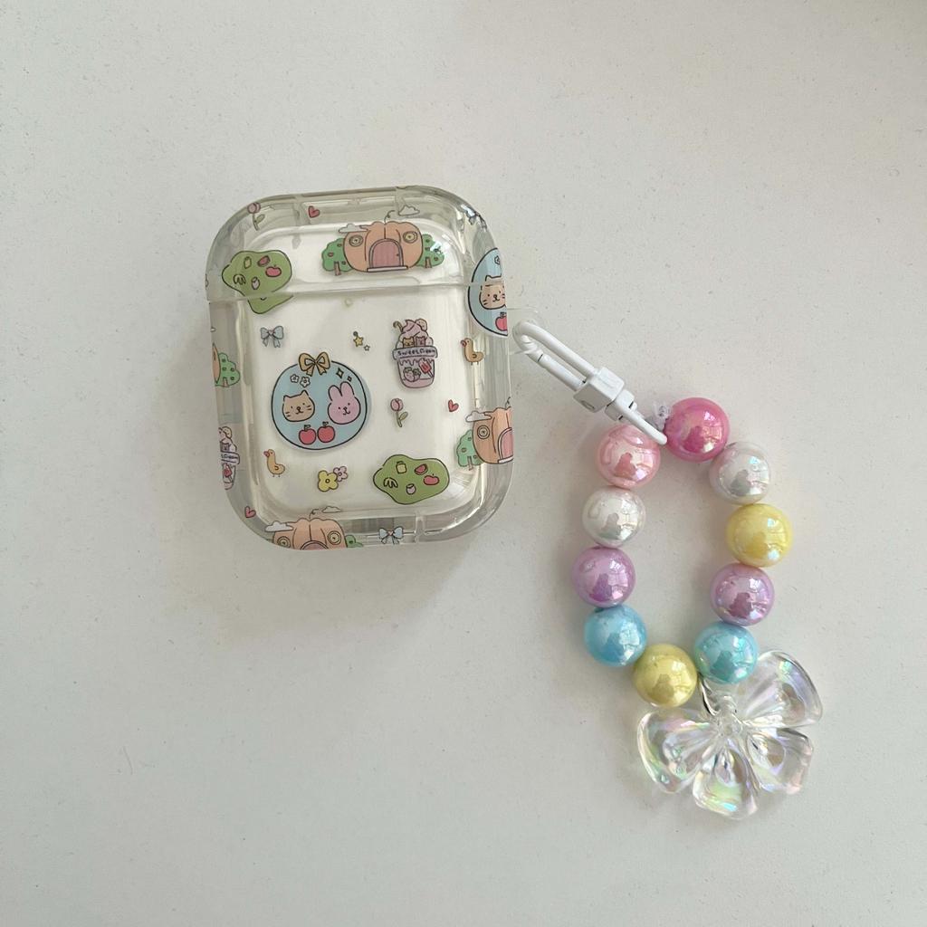 2023 Imd беспроводной Bluetooth чехол для наушников для Airpod 1 2 Pro 3 2nd подарок на Хэллоуин милый кролик кошка сладкий день рождения зарядная коробка