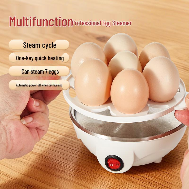 Automatic Egg Cooker: Multifunctional Steamer with Auto Power-Off for Perfect Breakfast Eggs