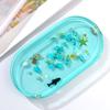 Oval Tray Coaster Epoxy Resin Mold Oval Plate Dish Cup Mat Silicone Mould  Crafts Jewelry Holder Organizer Mold