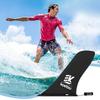 Surfboard Tail Fin Stand Up Board Quick Release Longboard Fin Detachable Paddle Board Fin for Surfboard Kayak Long Board