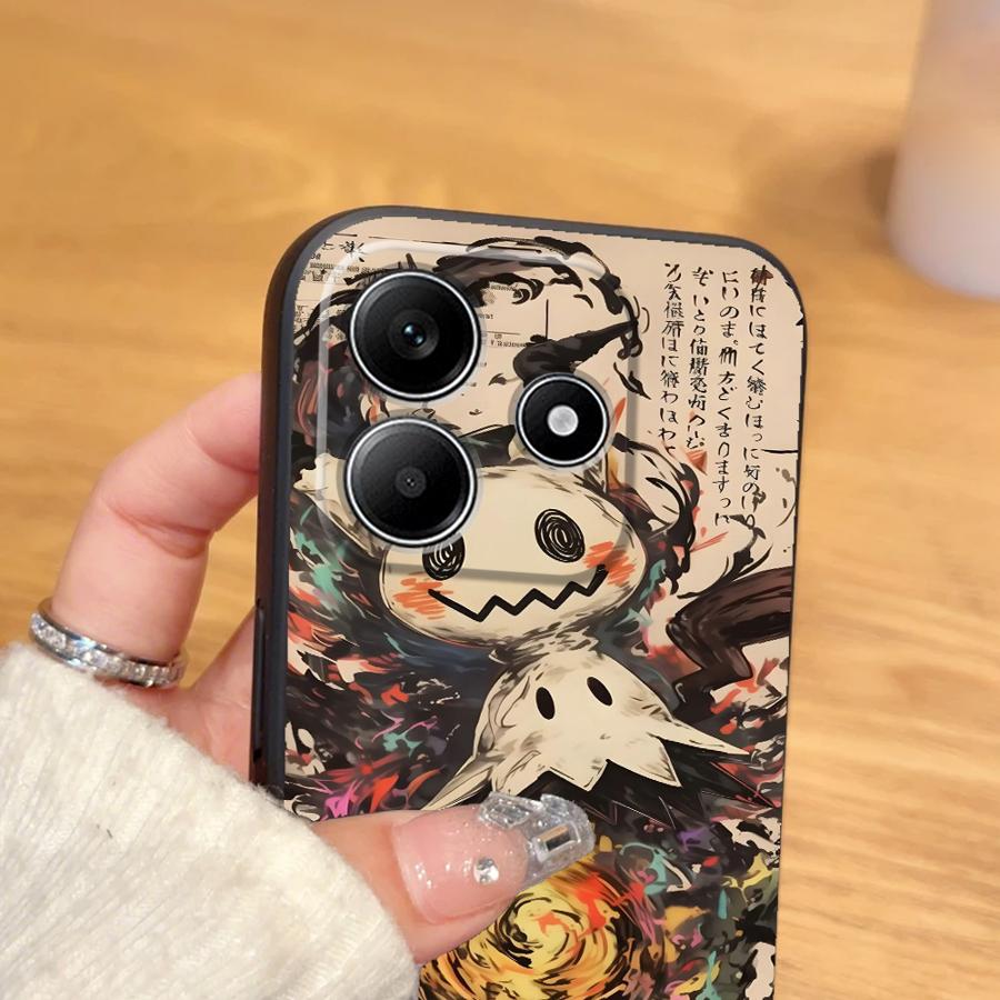 Крутой чехол Gengar Pokemon для Xiaomi Redmi Note 11s 12s 12 Pro 10S 9S 11 14 13 Pro Plus 9 7 8 10 Funda Чехол для телефона