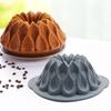 Cake Mold Fluted Bird Nest Crown Shape Non-sticky High Temperature Resistant Easy Release Homemade Cake Pan Cookie Chocolate Mold
