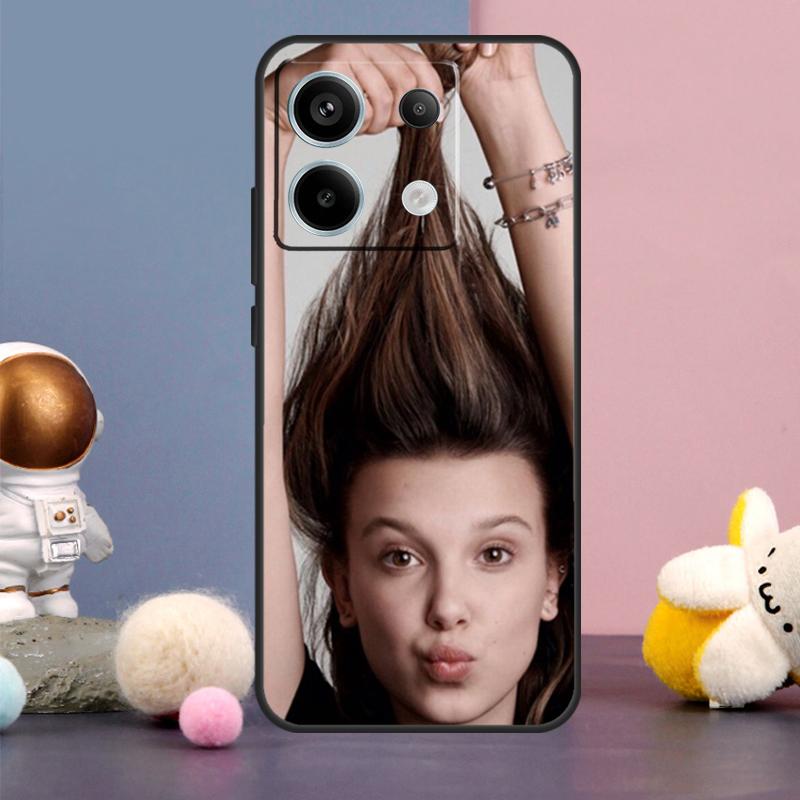 Чехол Милли Бобби Браун для Xiaomi Redmi Note 13 11 9 10 12 Pro Plus 12S 11S 10S 9S Redmi 12 10C 12C 13C