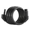 Bike Cable Combination Lock 4-Digit Password Anti-theft Bicycle Lock Long-lasting Cable Lock with Alloy Core for MTB Road Bike