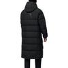 Puma Letter Print Long Hooded Down Jacket Unisex Outerwear Black 932547-01