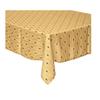 Nappe Rectangulaire - Imprimée Graphique - Ocre Doré - 140 X 240 Cm - Anti-tache
