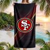 San Francisco 49ers Fashion Beach Towel Portable Soft Quick Dry Towel For Swimming Camping Holiday Use
