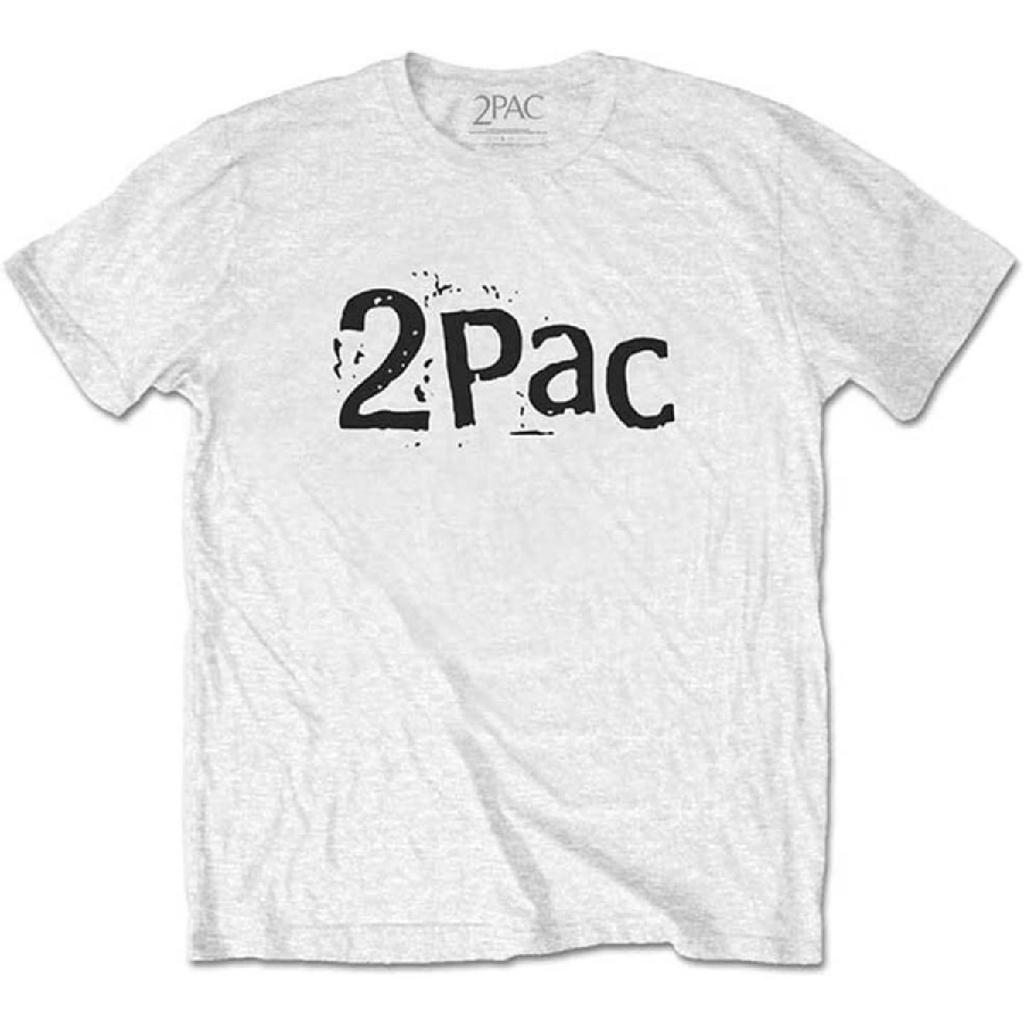 unisex's Tupac Changes Back Repeat (Back Print) Slim Fit T-Shirt XX-Large White