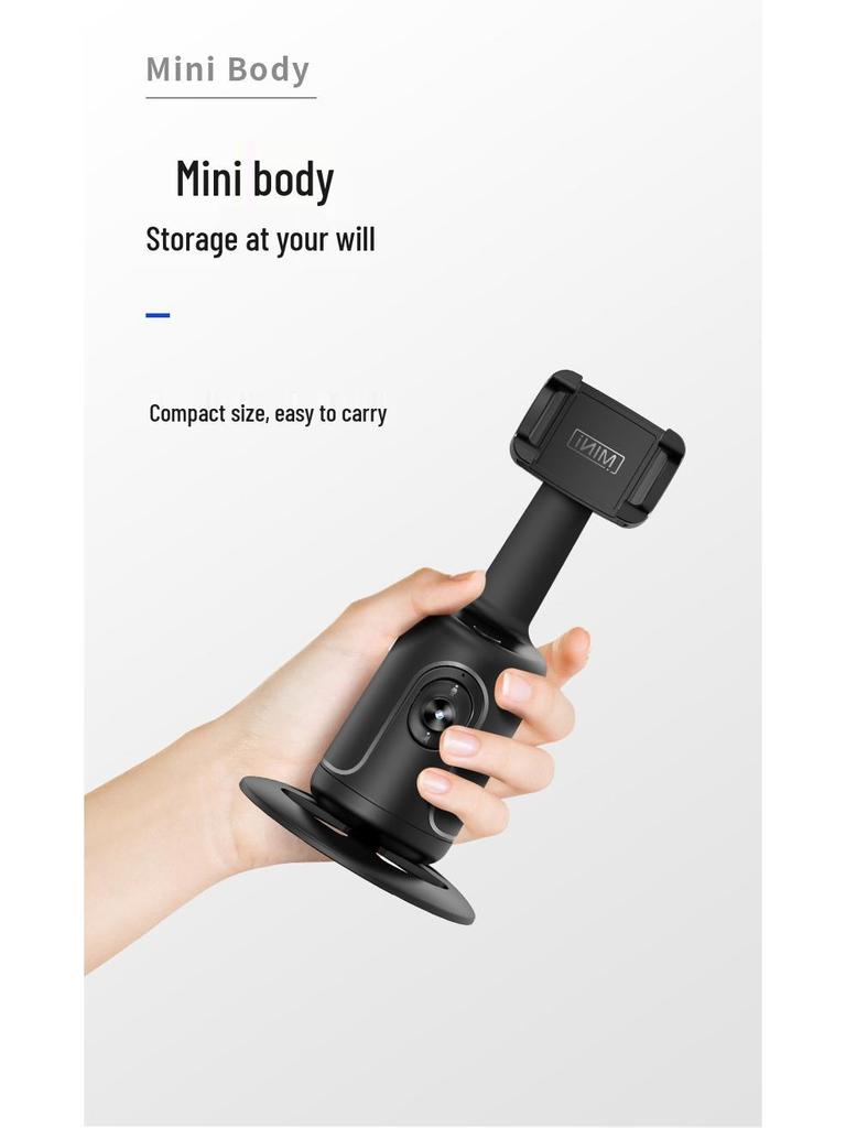 360° AI Face Tracking Gimbal Stabilizer for TikTok and Mobile Devices