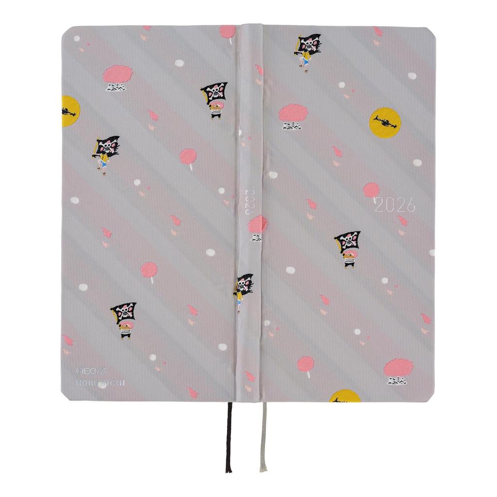 Hobonichi Techo 2026 weeks ONE PIECE magazine/Hiluluk's Sakura January start Weekly planner Weekly left Slim vertical