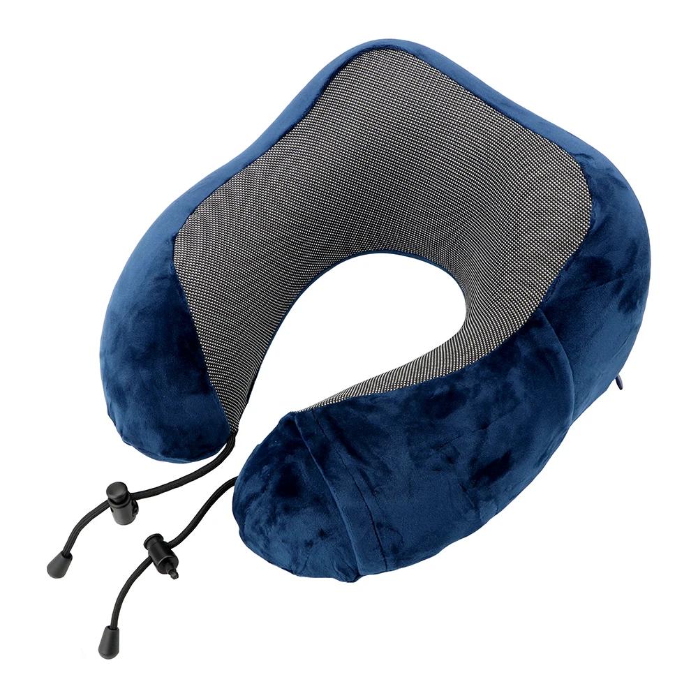 Memory Foam Car Neck Pillow U-Shaped Soft Neck Support Travel Cushion Cervical Rest Pad Automobile Interior Accessory
