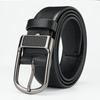 Мужской ремень из коровьей кожи первого слоя, новый с пряжкой-штифтом, для брюк, повседневный, деловой, для мужчин среднего и молодого возраста