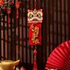 Chinese Style New Year Lion Dance Pendants Spring Festival Hanging Couplet New Year Gift