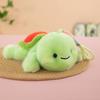 Watermelon Grape Turtle Plush Keychain PP Cotton Green Doll Key Ring  Birthday Gift