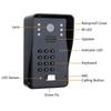 Проводная система видеодомофона 7-дюймовый WiFi 1080P проводной видеодомофон с функцией контроля доступа IC