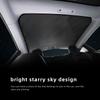 Для Tesla Model 3 2017- Автомобильная шторка от солнца Стиль Star Flash Шторка от солнца на люк Сетка-шторка от солнца на окна автомобиля Model3 Заводская