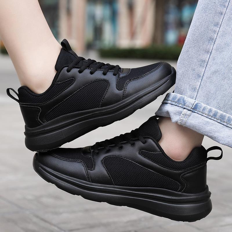 Casual Sports Shoes Breathable Running Shoes Comfortable Height Increase Sneakers Wide Toe for Trekking Workout Running