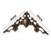 Corner Brackets 30PCS Decorative Notebook Cover Bronze Photo Frame Corner Bracket for Menus Bracket Decor