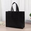 New Solid Color Shopping Bag Reusable Non-woven Fabric Gift Packing Bag Practical Birthday Party Shoe Bag
