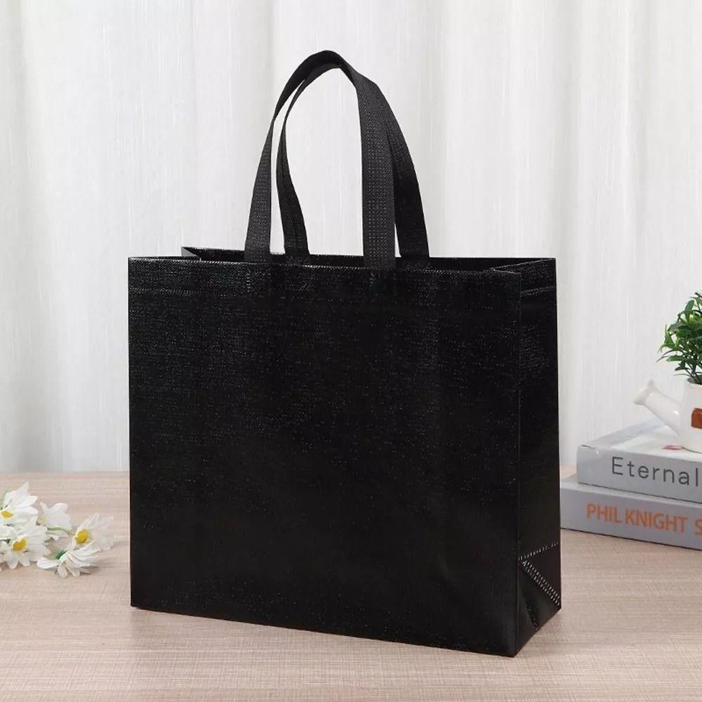 Non-woven Fabric Gift Packing Bag Solid Color Handbag New Shoe Bag