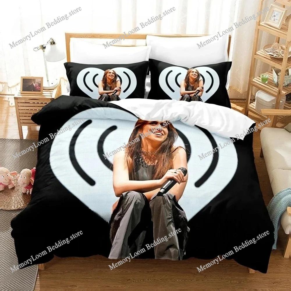 Hot Tate McRae Bedding Set Single Twin Full Queen King Size Bed Set Aldult Boys Bedroom Duvetcover Sets Anime Bed Sheet Set
