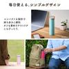 Iris Ohyama Fulme Water Bottle Tumbler Mug Bottle Stainless Steel 480ml Magenta with Lid Handle Handle Vacuum Insulated Drinking Spout Outdoor Sports
