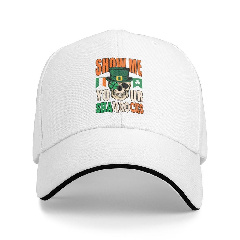 Baseball Caps Show Me Your Shamrocks St Patrick's Day Graphic Female Male Sport Spring Hats