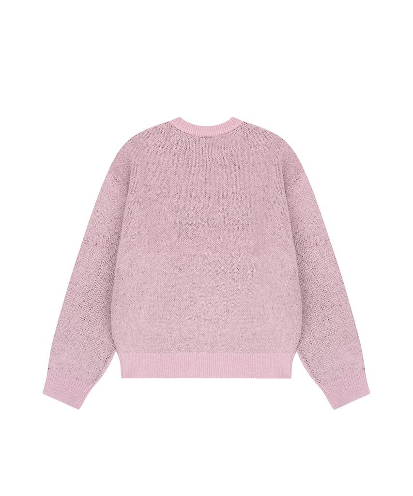 OHY Hairy Dual Cube Knit - Pink