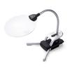 Sutekus Stand Loupe Loupe Magnifier Magnifying Loupe Reading Loupe Magnifying Glass Stand with LED Light Compatible with Clip Lens Diameter For