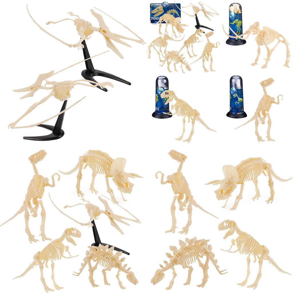 Реалистичная археологическая модель скелета динозавра, набор для самостоятельной сборки, детские игрушки